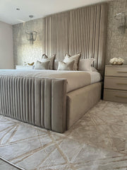 Somerset Bedframe Full Setup Side View