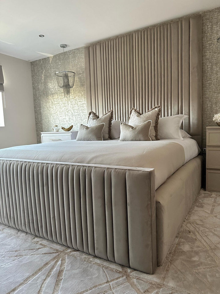 Somerset Bedframe Full Setup Side View