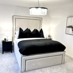 Lichfield Bedframe Full Setup Front View