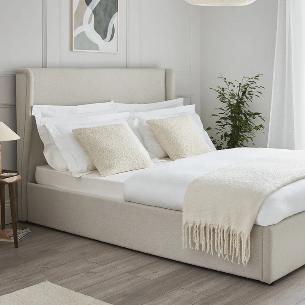 Bridgerton Bedframe Full Setup Side View