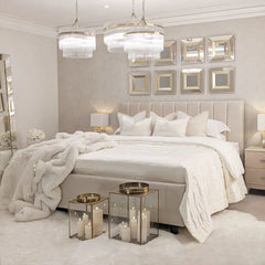 Scarborough Bedframe Full Setup Front View