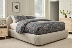 Clifton Bedframe Full Setup Front Side Corner View