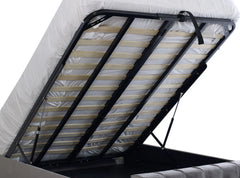 Langley Bedframe Storage Box Open View